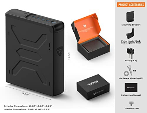 RPNB Biometric Gun Safe