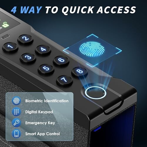 Kpasafe Biometric Gun Safe